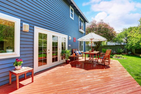 Blue Siding Installation in Dublin